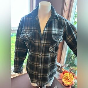 Black and White Plaid Pendleton